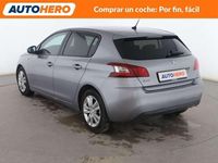 Usado Peugeot 308 Style 100 CV (73 kW) 2017 Negro Utilitario