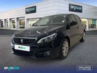 Usado Peugeot 308 Style 101 CV (74 kW) 2018 Negro Berlina