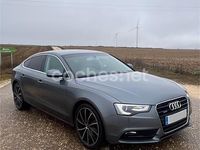 Usado Audi A5 Sportback 211 CV (155 kW) 2013 Gris / plata Utilitario