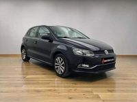 Usado VW Polo Advance 90 CV (66 kW) 2015 Negro Utilitario