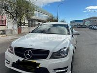 Usado Mercedes C220 170 CV (125 kW) 2012 Blanco Coupe