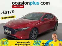 Usado Mazda 3 122 CV (89 kW) 2022 Rojo Utilitario