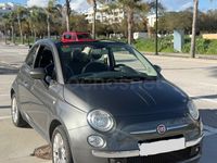 Usado Fiat 500C Lounge 69 CV (50 kW) 2015 Gris / plata Descapotable