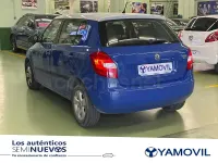 Usado Skoda Fabia 60 CV (44 kW) 2009 Azul Berlina