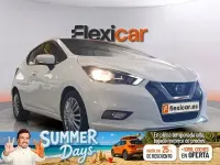 Usado Nissan Micra Acenta 92 CV (67 kW) 2021 Blanco Utilitario