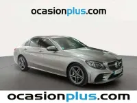 Usado Mercedes C200 AMG 184 CV (135 kW) 2019 Plateado Berlina