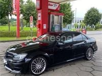 Usado Mercedes C63 AMG AMG 457 CV (336 kW) 2013 Negro Berlina