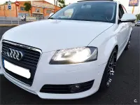 Usado Audi A3 Ambition 170 CV (125 kW) 2009 Blanco Utilitario
