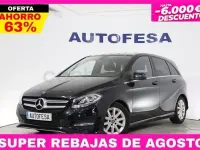 Usado Mercedes B180 109 CV (80 kW) 2017 Negro Utilitario