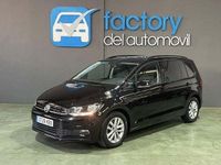 Usado VW Touran Business 115 CV (84 kW) 2017 Negro Monovolumen