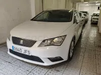 Usado Seat Leon Ecomotive 110 CV (80 kW) 2015 Blanco Familiar