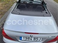 Usado Mercedes SL500 306 CV (225 kW) 2002 Gris / plata Descapotable
