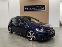 Usado VW Golf VII GTI 230 CV (169 kW) 2017 Azul Berlina