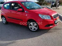 Usado Chevrolet Aveo LS 84 CV (61 kW) 2010 Rojo Berlina