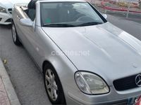 Usado Mercedes SLK200 136 CV (100 kW) 1999 Gris / plata Descapotable