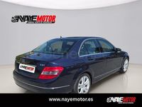 Usado Mercedes C200 Edition 136 CV (100 kW) 2010 Azul Berlina