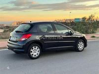 Usado Peugeot 207 Active 92 CV (67 kW) 2011 Negro Berlina