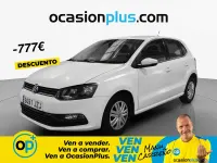 Usado VW Polo Edition 75 CV (55 kW) 2017 Blanco Utilitario
