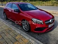 Usado Mercedes A200 AMG line 136 CV (100 kW) 2017 Rojo Berlina