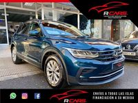 Usado VW Tiguan Life 130 CV (95 kW) 2021 Azul SUV