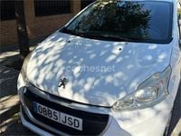 Usado Peugeot 208 Access 75 CV (55 kW) 2016 Blanco Utilitario