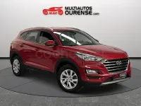 Usado Hyundai Tucson N Line 136 CV (100 kW) 2020 Granate SUV