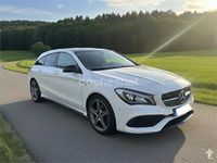 Usado Mercedes CLA200 Shooting Brake AMG line 136 CV (100 kW) 2017 Blanco Familiar
