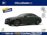 Usado Mercedes C200 160 CV (117 kW) 2021 Negro Berlina