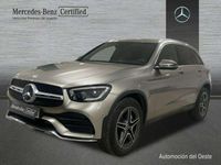 Usado Mercedes GLC200 AMG line 163 CV (119 kW) 2019 Plateado SUV