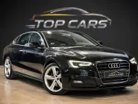 Usado Audi A5 Sportback S-Line 177 CV (130 kW) 2014 Negro Utilitario