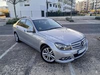 Usado Mercedes C200 Avantgarde 136 CV (100 kW) 2012 Gris / plata Berlina