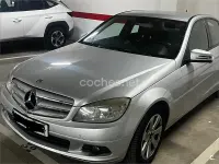 Usado Mercedes C220 Elegance 170 CV (125 kW) 2009 Gris / plata Berlina