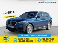 Usado BMW X3 150 CV (110 kW) 2020 Azul SUV