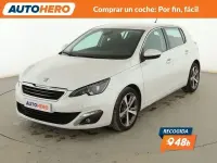 Usado Peugeot 308 Allure 110 CV (80 kW) 2016 Blanco Berlina