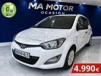 Usado Hyundai i20 85 CV (62 kW) 2013 Blanco Utilitario