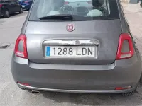Usado Fiat 500 Lounge 69 CV (50 kW) 2019 Gris / plata Berlina