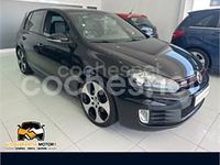 Usado VW Golf VI GTI 210 CV (154 kW) 2009 Negro Utilitario