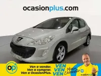Usado Peugeot 308 Premium 136 CV (100 kW) 2008 Gris Utilitario