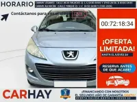 Usado Peugeot 207 92 CV (67 kW) 2010 Azul Utilitario