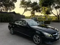 Usado Mercedes E220 Elegance 170 CV (125 kW) 2014 Negro Coupe