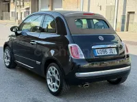 Usado Fiat 500C Lounge 69 CV (50 kW) 2015 Negro Descapotable