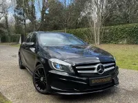 Usado Mercedes A200 AMG line 156 CV (114 kW) 2015 Negro Berlina