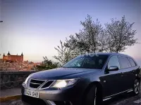 Usado Saab 9-3 Aero 180 CV (132 kW) 2008 Gris / plata Utilitario