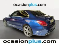 Usado Mercedes C220 170 CV (125 kW) 2018 Azul Berlina