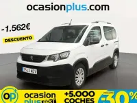 Usado Peugeot Rifter Active 75 CV (55 kW) 2023 Blanco Monovolumen