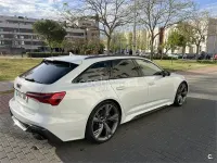 Usado Audi RS6 600 CV (441 kW) 2020 Blanco Familiar