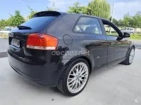 Usado Audi A3 Attraction 150 CV (110 kW) 2007 Negro Utilitario