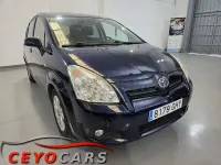 Käytetty Toyota Corolla Verso Luna 136 HP (100 kW) 2008 Sininen Tila-auto