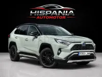 Usado Toyota RAV4 Hybrid Luxury 222 CV (163 kW) 2020 Verde SUV