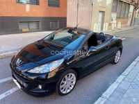 Usado Peugeot 207 CC 120 CV (88 kW) 2013 Negro Descapotable